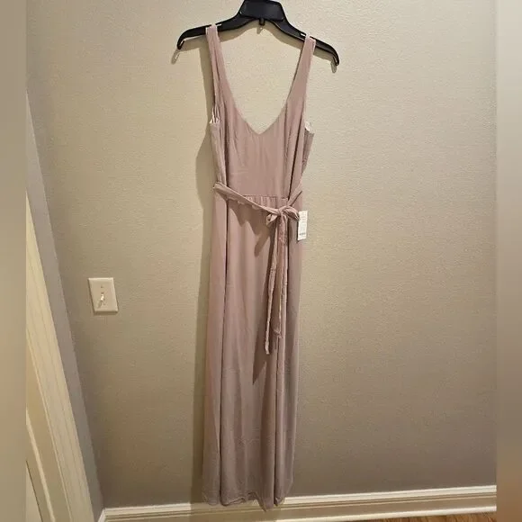 NWT Show Me Your MuMu Jenn Maxi in Beige Sz M - Picture 2 of 5